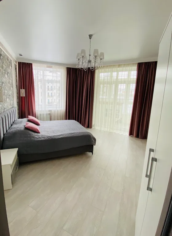 Апартамент на первой линии, с видом на море