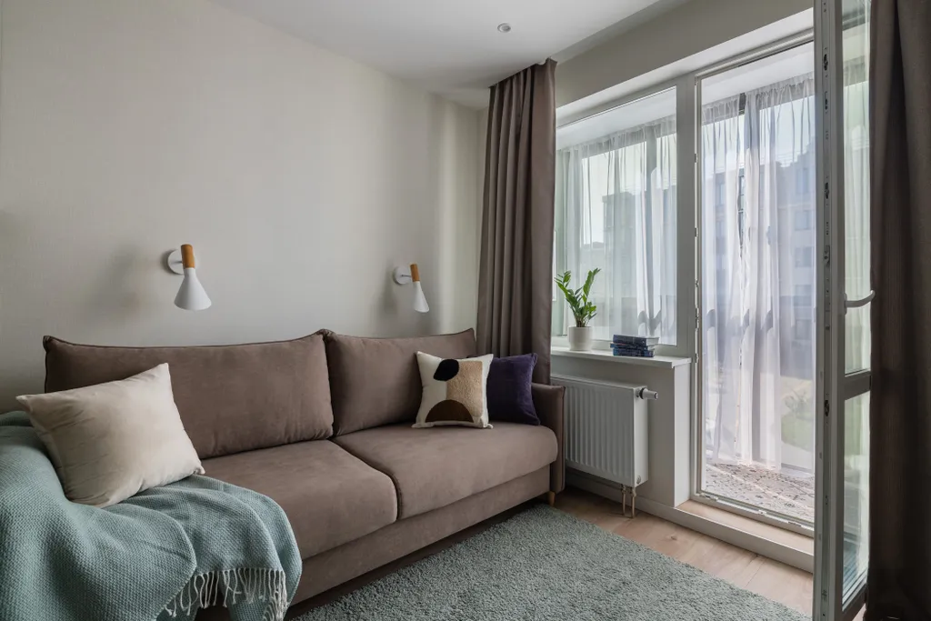 Квартира Квартира Уютная студия — Пушкин