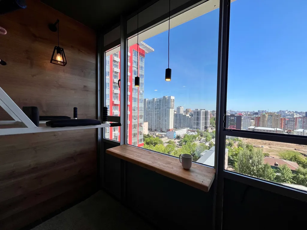 Уютная студия в центре города с кондиционером