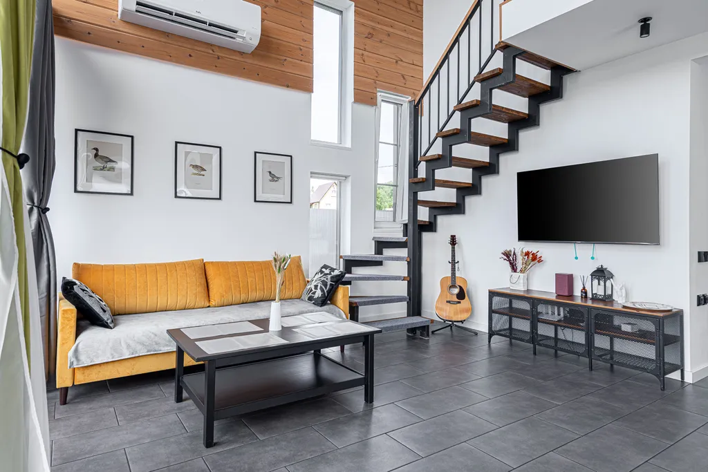 Современный барн вблизи лучших склонов Подмосковья