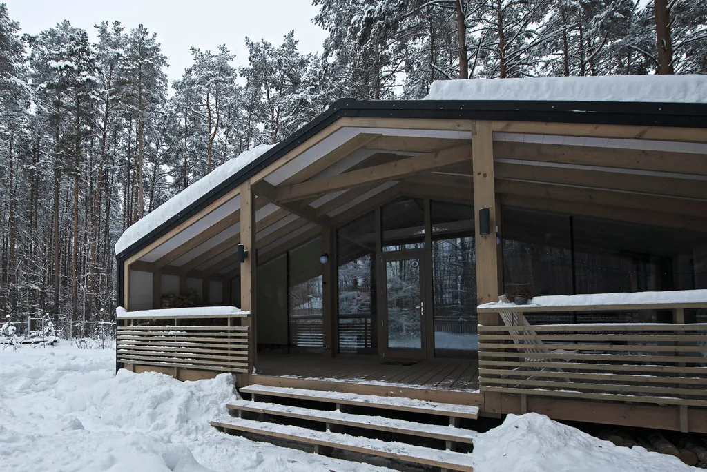 Уютный домик в сосновом бору