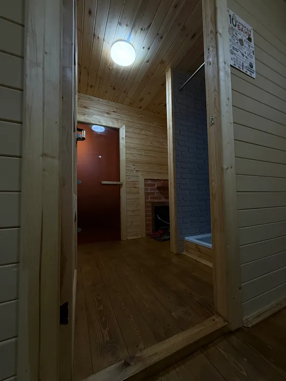 Домик А-фрейм с баней и сибирским чаном