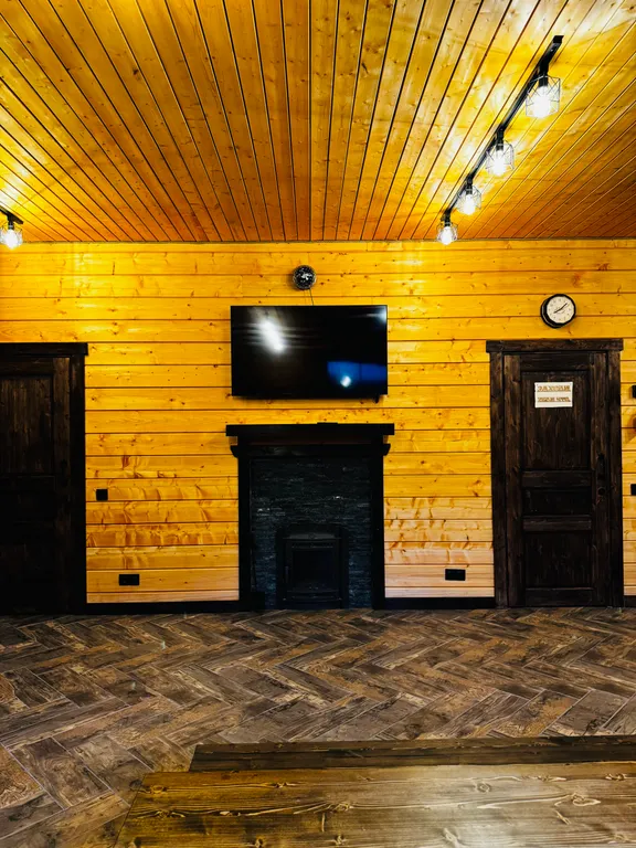 Домик в лесу с русской баней