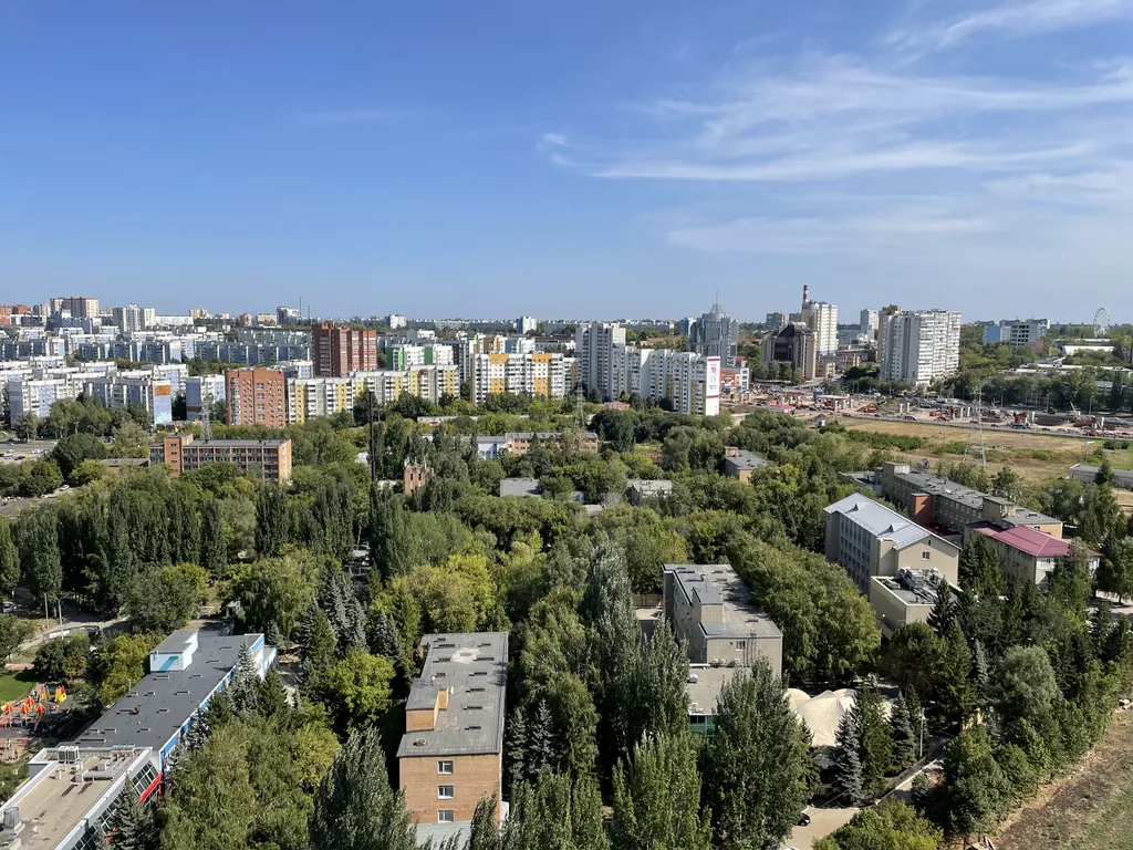 Квартира Квартира Большая евродвушка рядом с пляжем и с видом на реку Волга — Самара