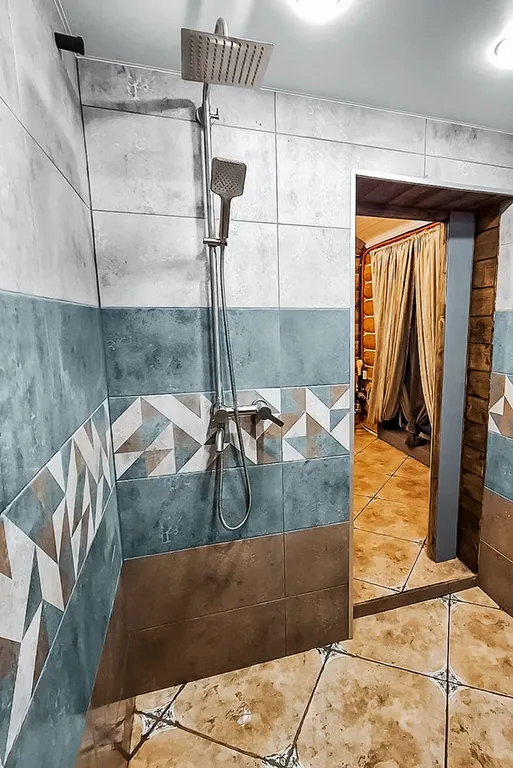 Mini с баней на дровах