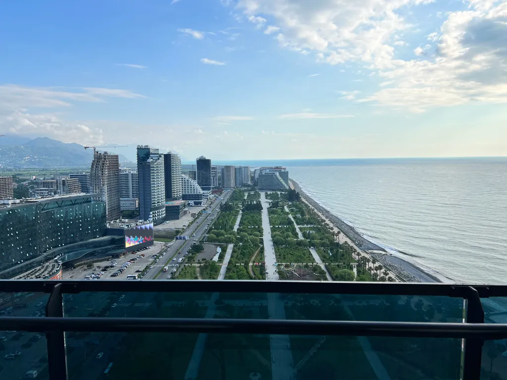 Orbi Beach Tower №2808, море, парк, небоскреб