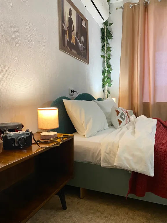 Просторная квартира с видом на город и парк