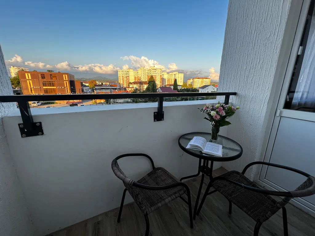 Квартира Черника - дизайнерские апартаменты с видом на горы — Сириус