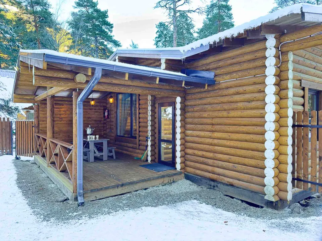 Жилой дом из сруба