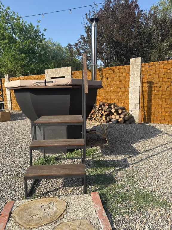 Коттедж 180m2 — чан на дровах, кухня, Wi-Fi