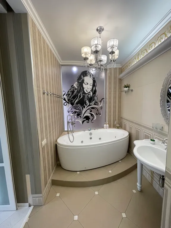 Квартира с дизайнерским ремонтом