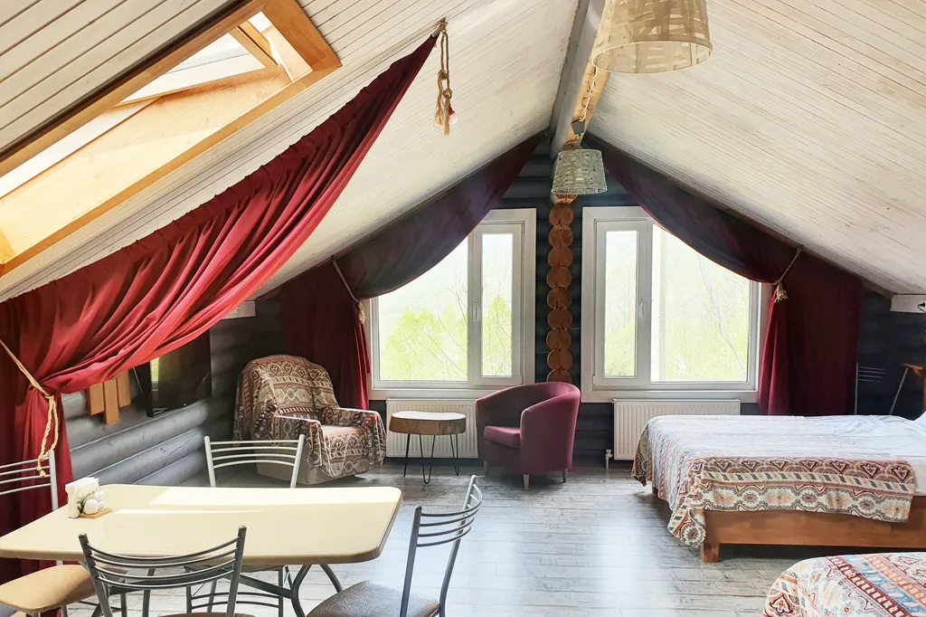 Коттедж Коттедж Сруб под пихтами — Мезмай