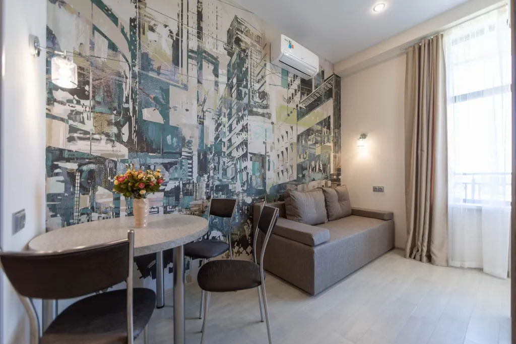 Квартира Стильная квартира с балконом Грин сейл 2 — Адлер