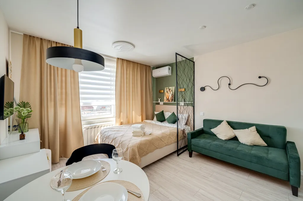 Квартира Просторная студия в новейшем ЖК — аренда посуточно в Люберцы