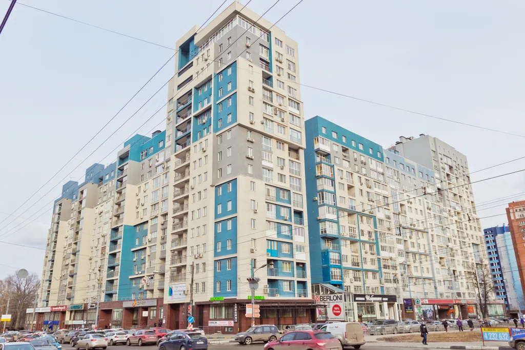 Квартира Квартира Две спальни, центр города вид на парк Пушкина метро, покровка и Кремль — Нижний Новгород