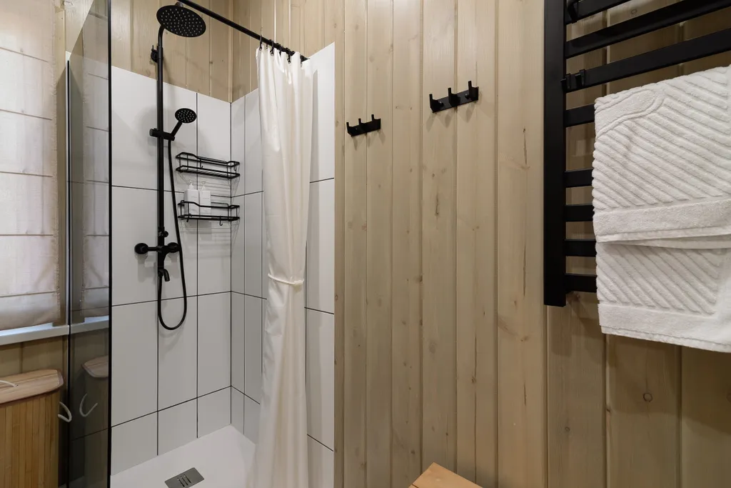 Skandi Белка загородный дом у пруда в подмосковье