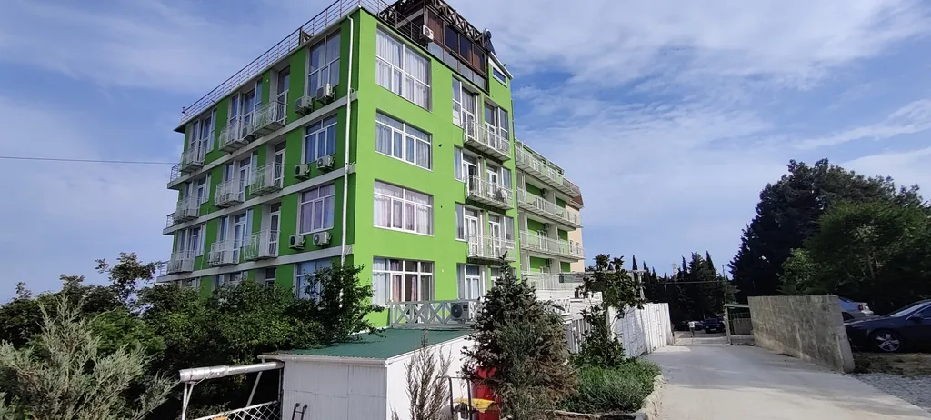 Апартаменты с панорамным видом на море, бассейном и SPA в 40 м от моря