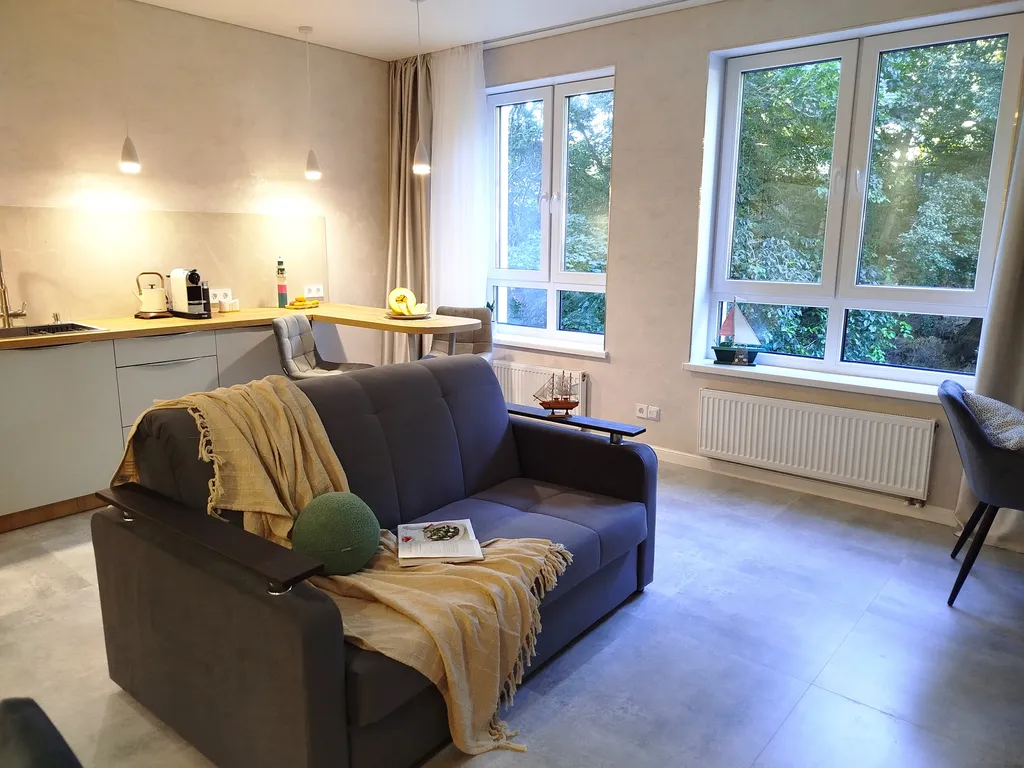 Апартаменты «Лагуна» с лифтом на пляж | Пионерский | Первая линия