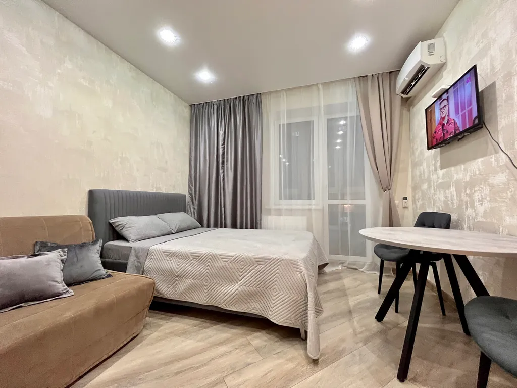 Квартира Комфортная квартира-студия с прекрасным видом на город — Краснодар