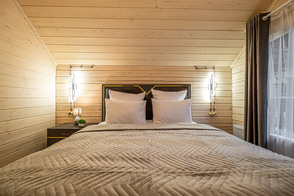 Коттедж с мангалом