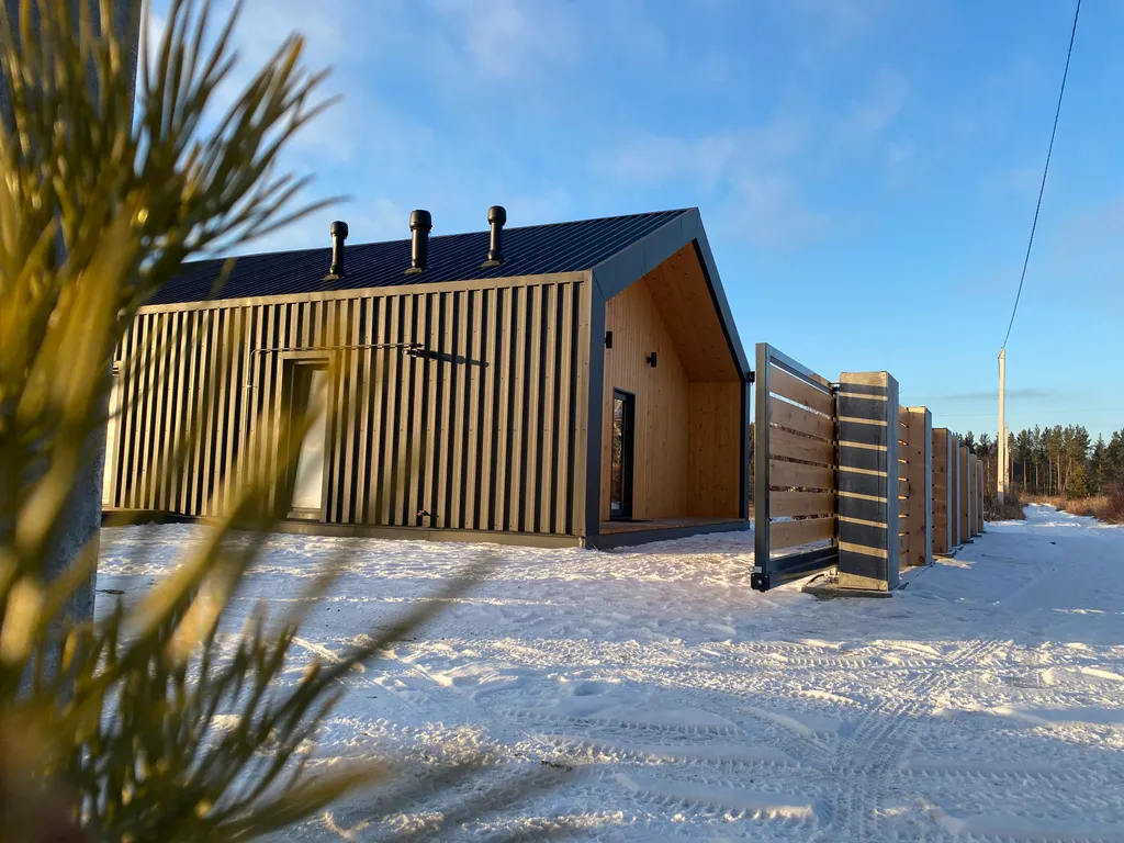 Дом у горнолыжного курорта