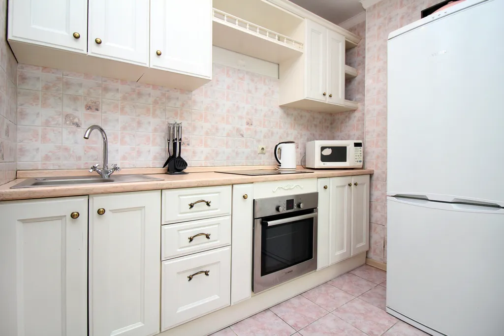 Светлая квартира в стиле Ретро