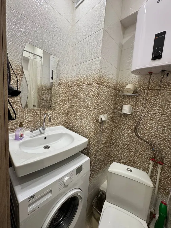 Прекрасная студия, с кондиционером и  Отличный вид на реку