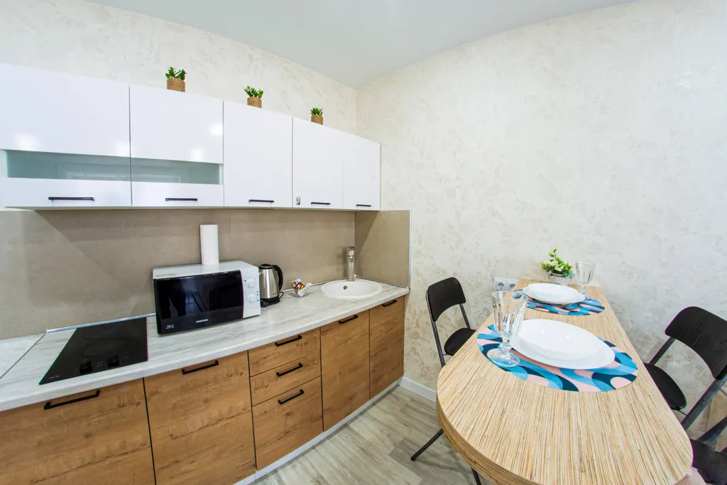 Студия с панорамным балконом