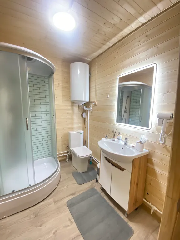 Дом гармония в лесу