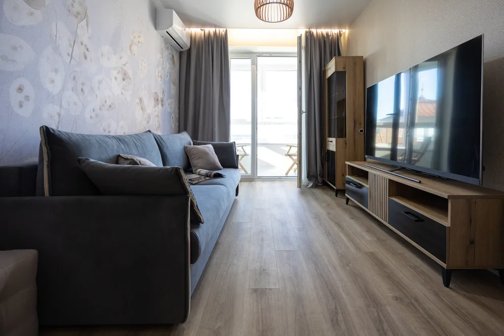 Апартамент с видом на море, 1 линия Балтийского моря