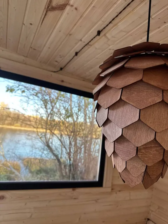 Коттедж Дом Сфера для отдыха и проживания на первой береговой линии — Шаховская