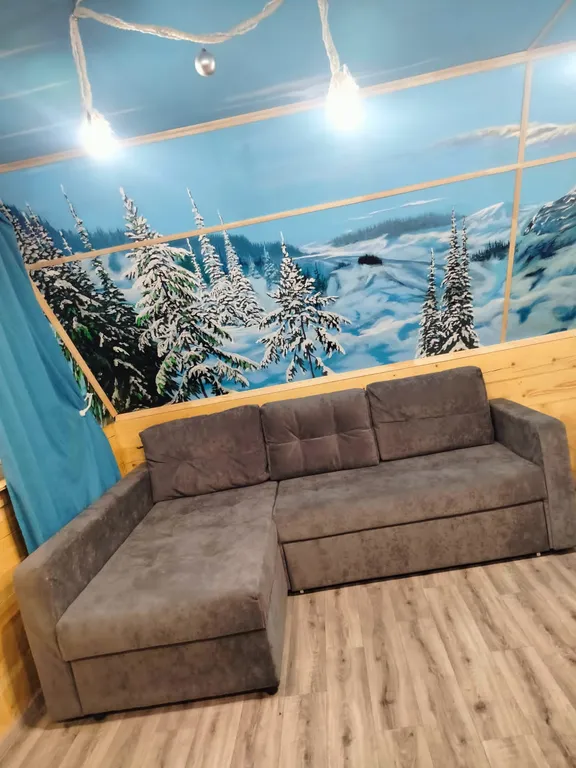 Коттедж Уютный дом с видом на горы — Шерегеш