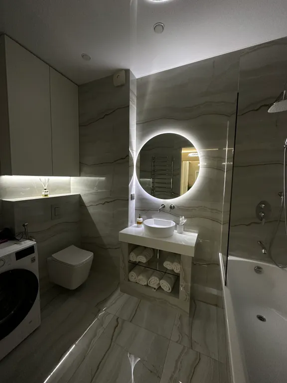 Квартира Апартаменты с панорамным видом на море и горы — Махачкала