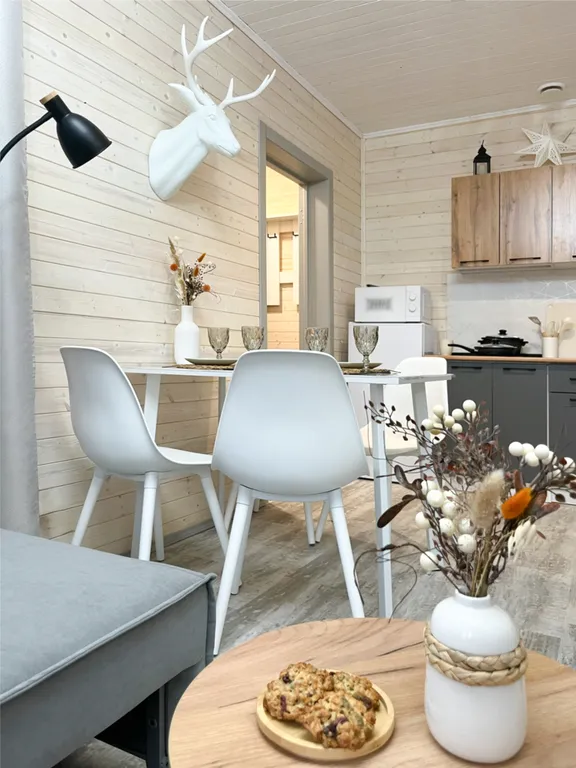 Коттедж Сканди дом с фотозонами и сауной у залива — Санкт-Петербург