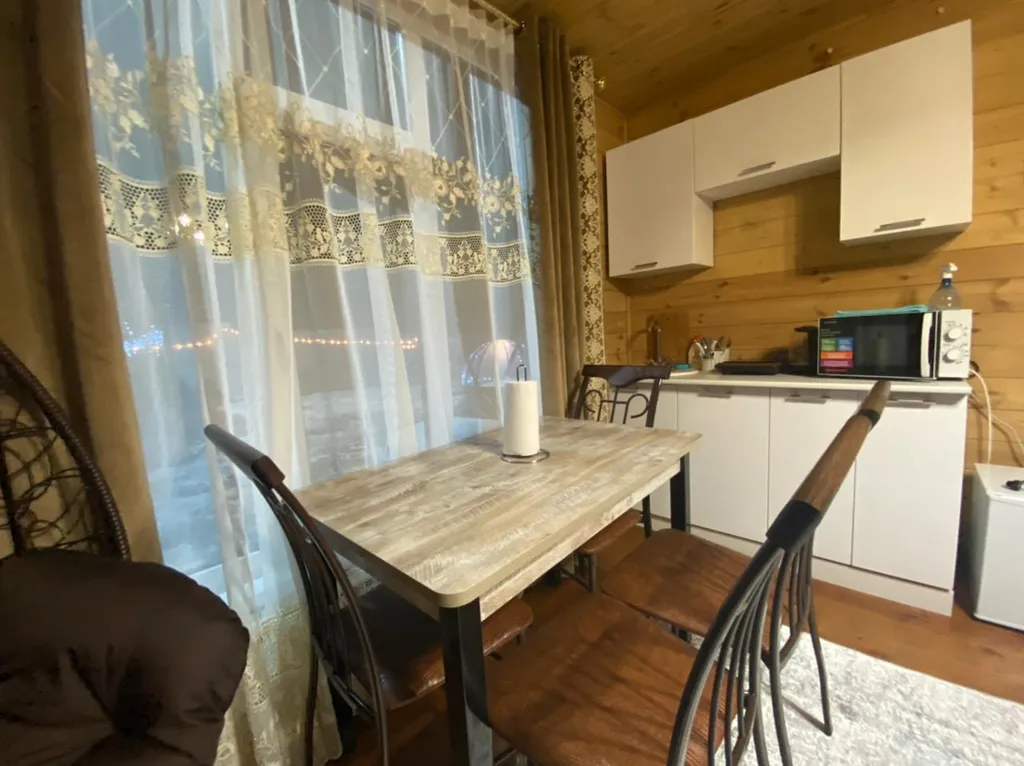 Домики с видом на горы