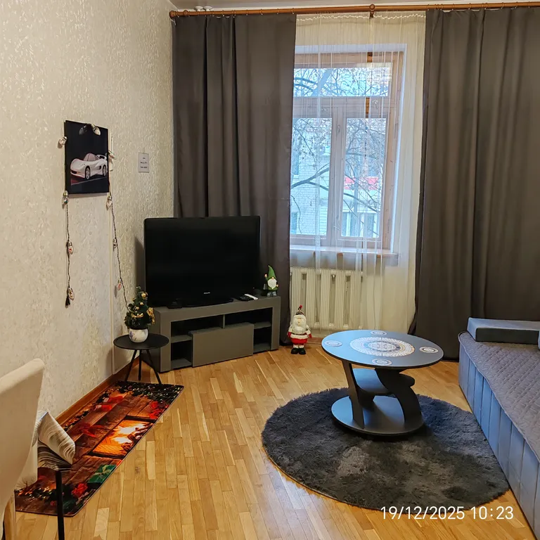 Трёхкомнатная квартира в районе парка
