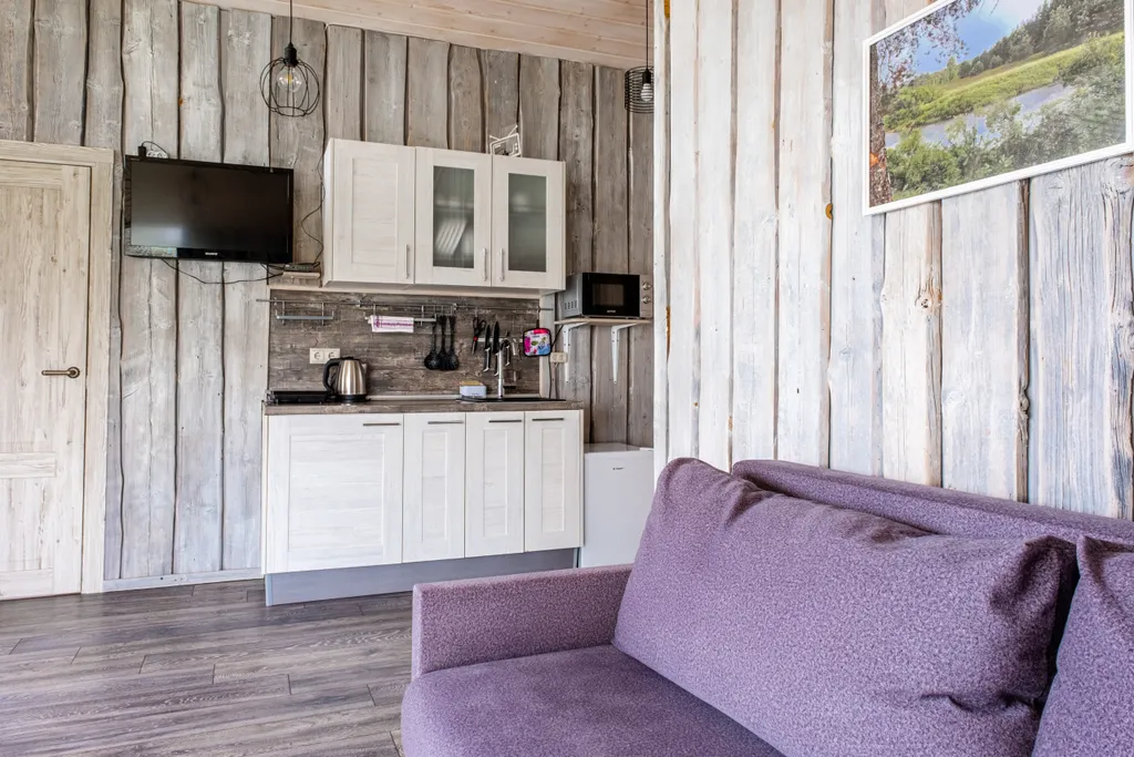 Домик Сканди с купелью