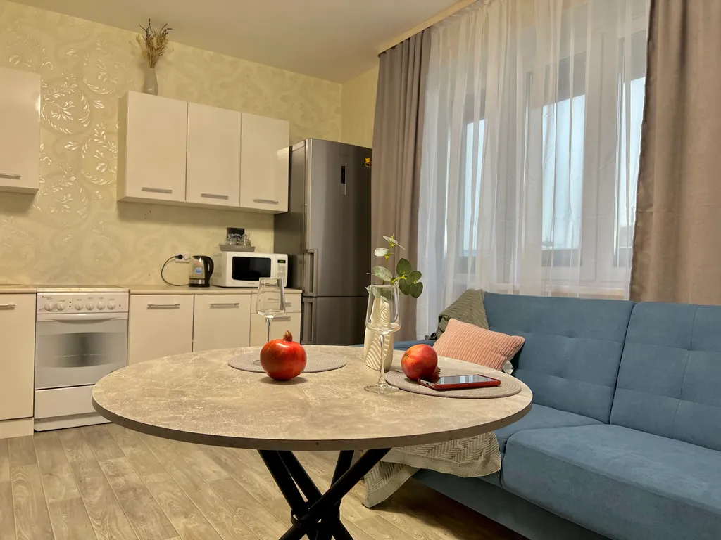 Квартира Квартира Отличная, уютная студия в ЖК Крислалл Crystal apartment — Тюмень