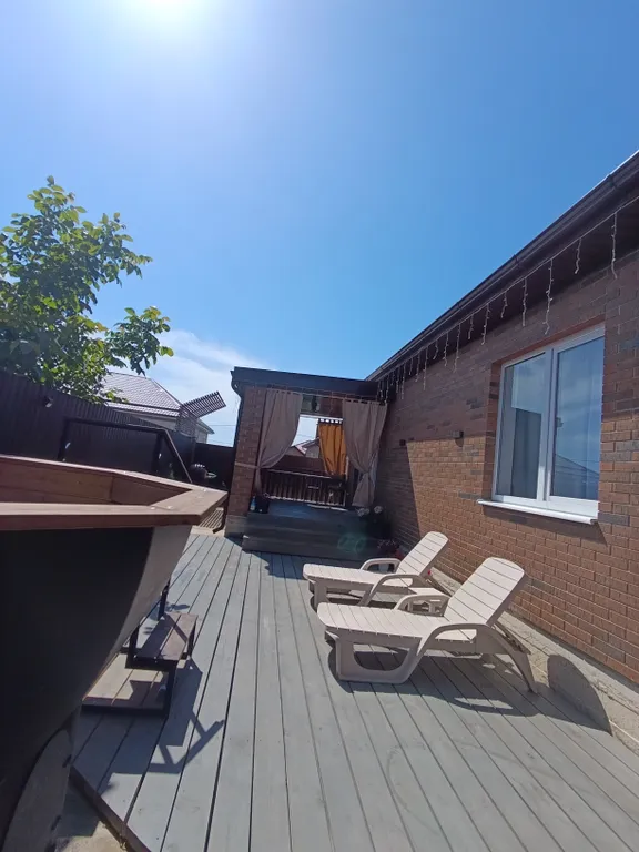 Дом с сауной, банный чан, мангал,караоке,терасса