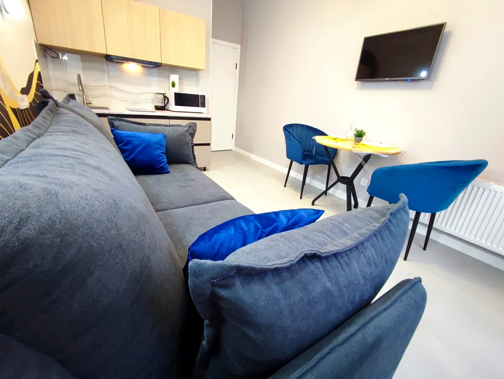 Квартира Квартира Люкс в синих тонах возле Ашана — Симферополь