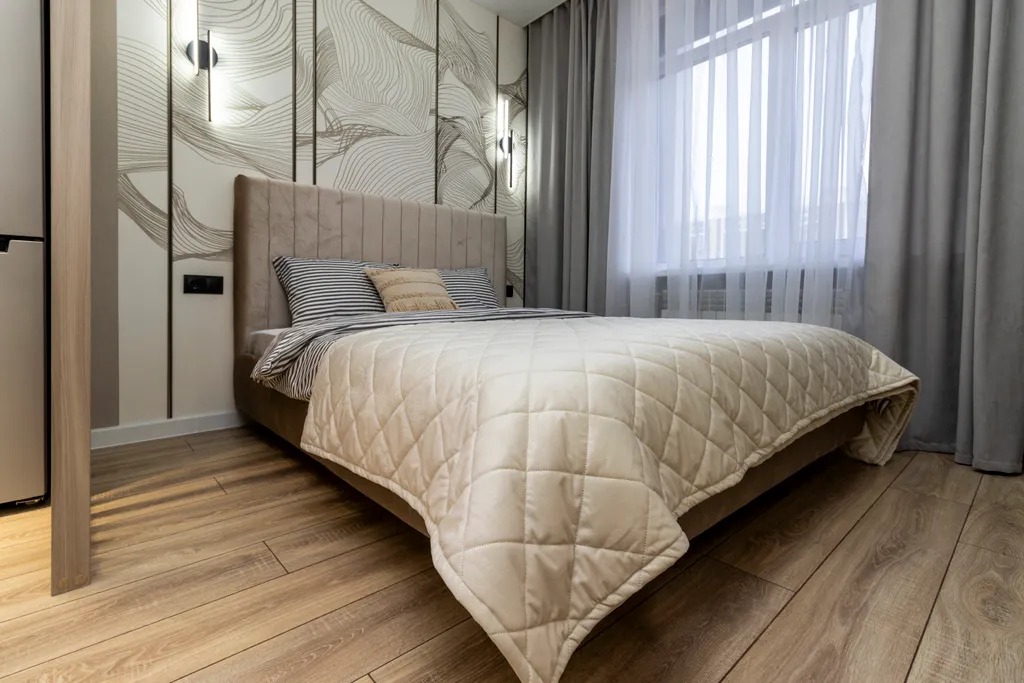 Квартира-студия с дизайнерским ремонтом в новом доме