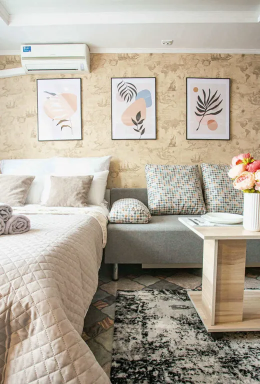 Уютная студия КГТ рядом с трц Лето