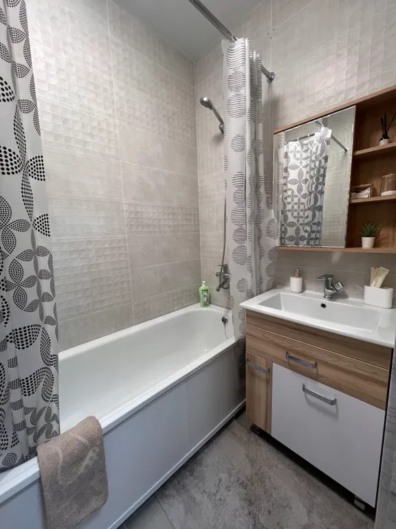 Классная однокомнатная квартира в новом ЖК Гранд парк