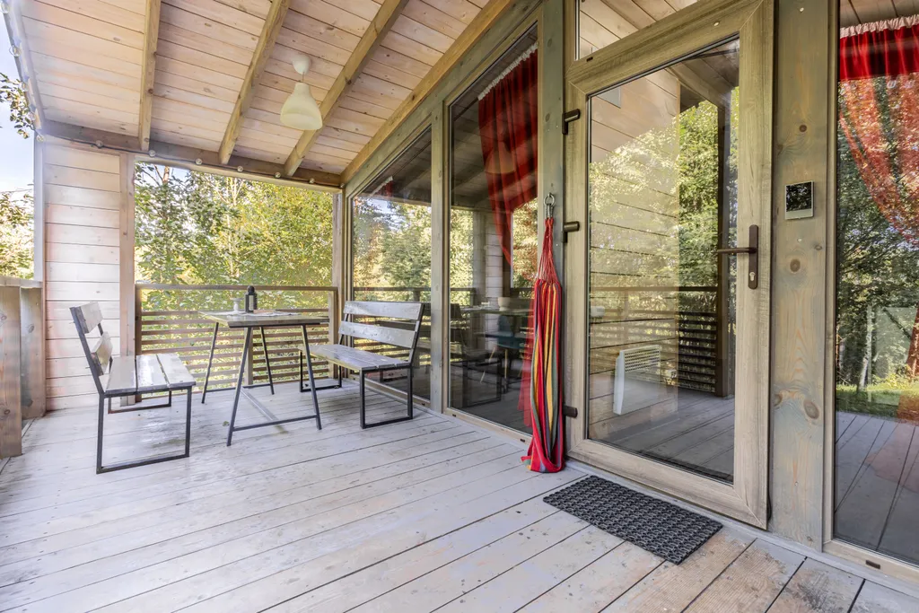 Дом в скандинавском стиле у озера Кипень на 6 гостей