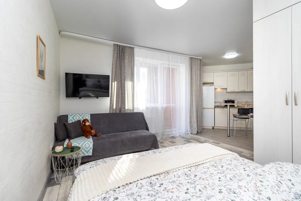 Современная студия в новом жк малой этажности