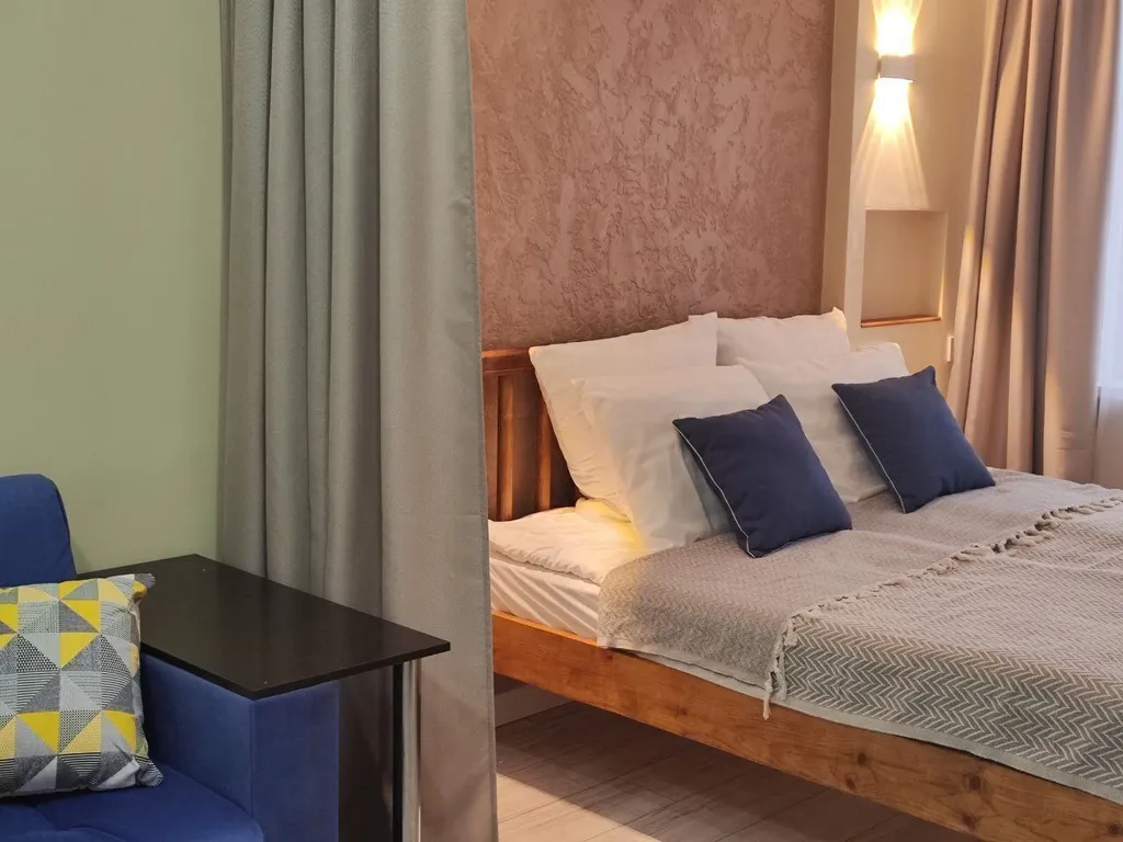 Безопасная квартира в центре города с удобным заездом с трассы