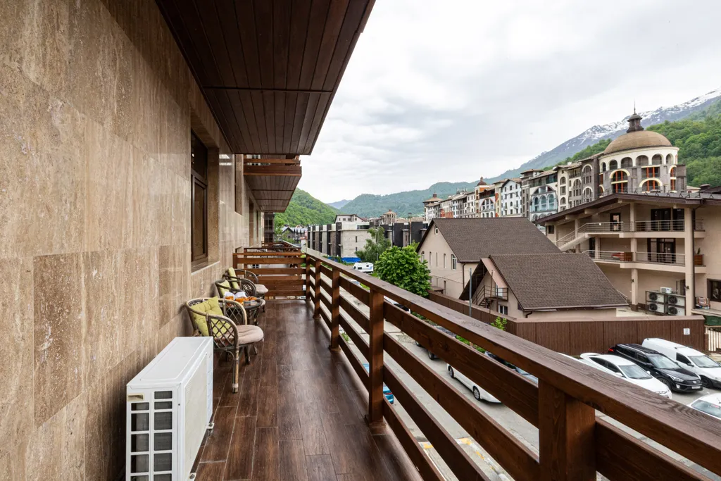 Квартира с видом на горы