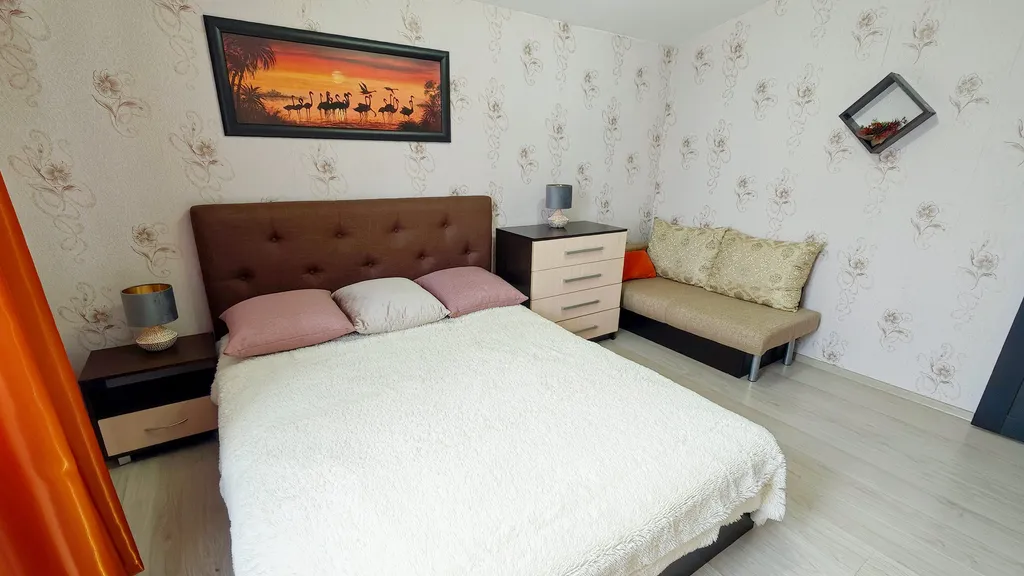 Янтарные апартаменты люкс с 3 спальнями, кондиционером, кухней-гостино