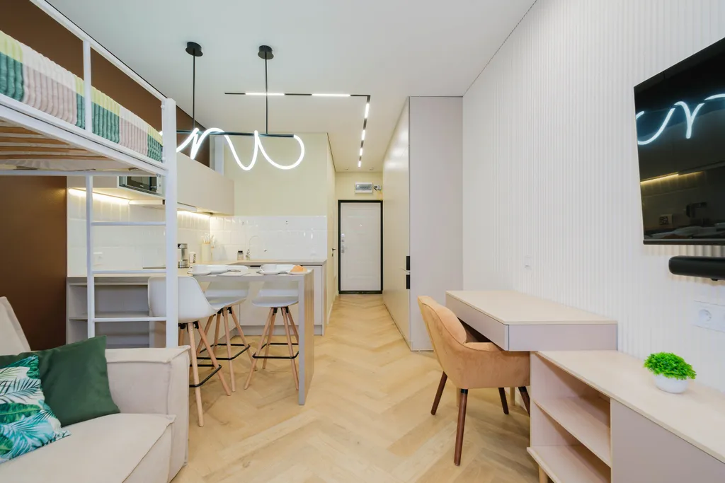 Квартира Квартира Уютная студия с видом на море — Сочи