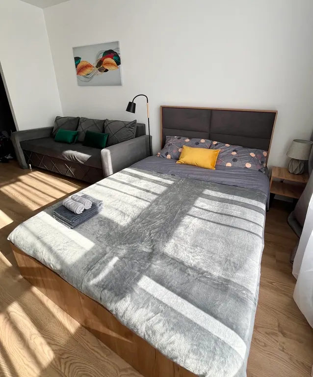 Стильная студия в новом ЖК рядом с Аквапарком